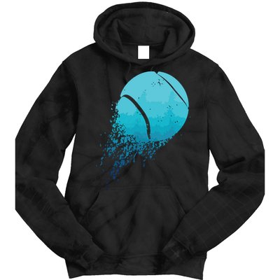 Tennis Player Sports Vintage Tennis Tie Dye Hoodie