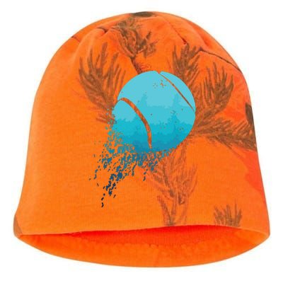 Tennis Player Sports Vintage Tennis Kati - Camo Knit Beanie