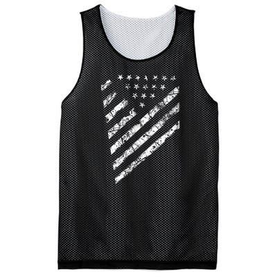 Tactical Pro Supply Patriotic American Flag Mesh Reversible Basketball Jersey Tank