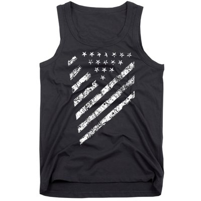 Tactical Pro Supply Patriotic American Flag Tank Top