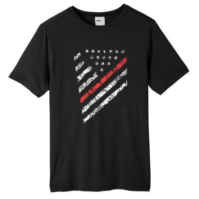 Tactical Pro Supply Patriotic American Flag Tall Fusion ChromaSoft Performance T-Shirt