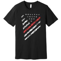 Tactical Pro Supply Patriotic American Flag Premium T-Shirt