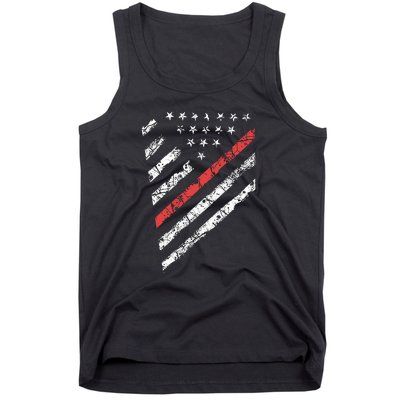 Tactical Pro Supply Patriotic American Flag Tank Top