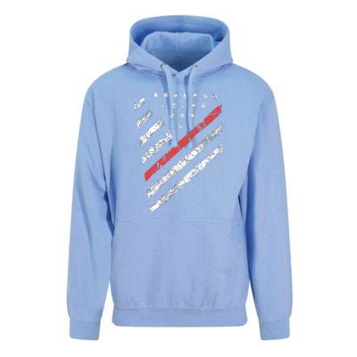 Tactical Pro Supply Patriotic American Flag Unisex Surf Hoodie