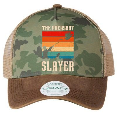 The Pheasant Slayer Funny Bird Hunting Legacy Tie Dye Trucker Hat