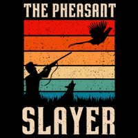 The Pheasant Slayer Funny Bird Hunting Drawstring Bag