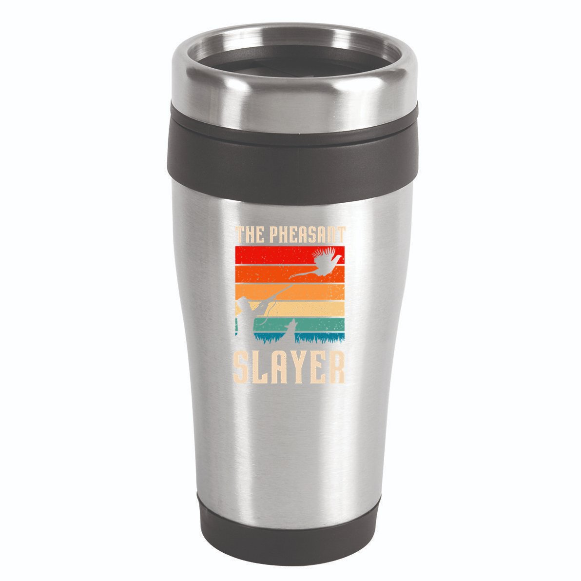 The Pheasant Slayer Funny Bird Hunting 16oz Travel Tumbler