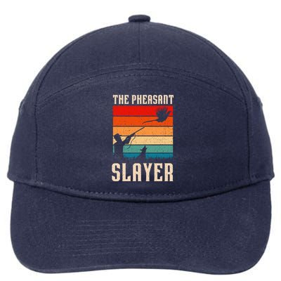 The Pheasant Slayer Funny Bird Hunting 7-Panel Snapback Hat