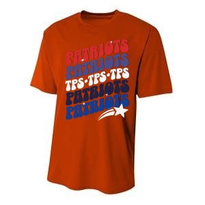 Temecula Preparatory School Tps Patriots Spirit Day Performance Sprint T-Shirt