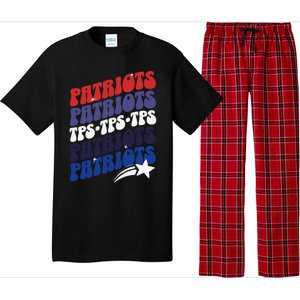 Temecula Preparatory School Tps Patriots Spirit Day Pajama Set