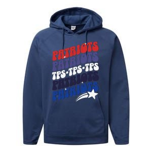 Temecula Preparatory School Tps Patriots Spirit Day Performance Fleece Hoodie