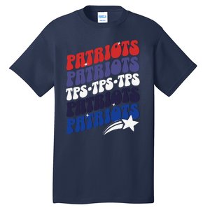 Temecula Preparatory School Tps Patriots Spirit Day Tall T-Shirt