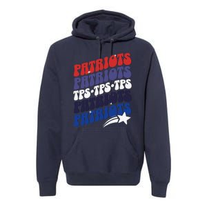 Temecula Preparatory School Tps Patriots Spirit Day Premium Hoodie