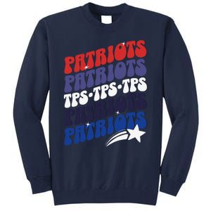 Temecula Preparatory School Tps Patriots Spirit Day Tall Sweatshirt