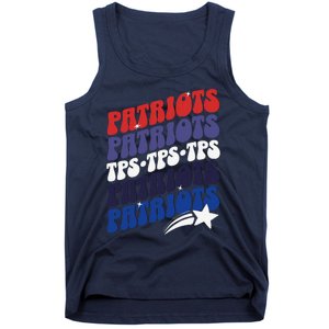 Temecula Preparatory School Tps Patriots Spirit Day Tank Top