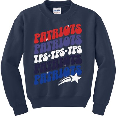 Temecula Preparatory School Tps Patriots Spirit Day Kids Sweatshirt