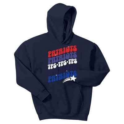 Temecula Preparatory School Tps Patriots Spirit Day Kids Hoodie