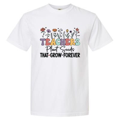 Teachers Plant Seeds PNG Garment-Dyed Heavyweight T-Shirt