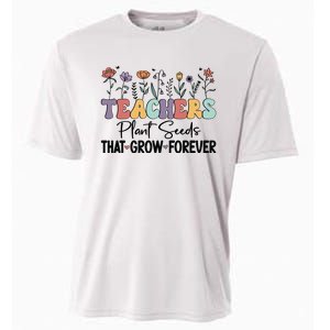 Teachers Plant Seeds PNG Cooling Performance Crew T-Shirt