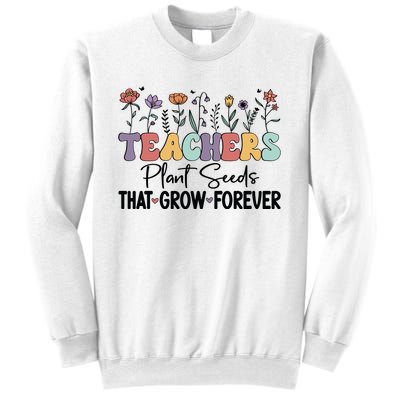 Teachers Plant Seeds PNG Sweatshirt