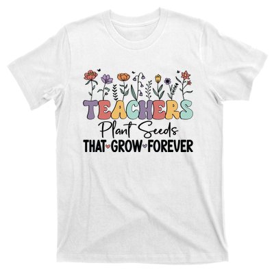 Teachers Plant Seeds PNG T-Shirt