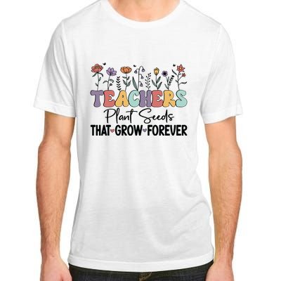 Teachers Plant Seeds PNG Adult ChromaSoft Performance T-Shirt