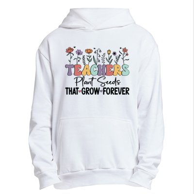 Teachers Plant Seeds PNG Urban Pullover Hoodie