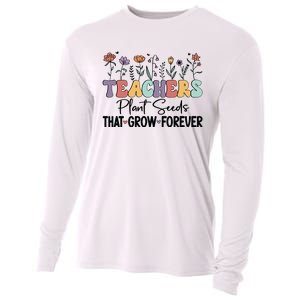 Teachers Plant Seeds PNG Cooling Performance Long Sleeve Crew