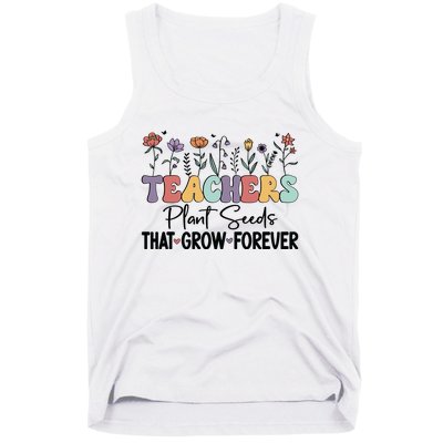 Teachers Plant Seeds PNG Tank Top