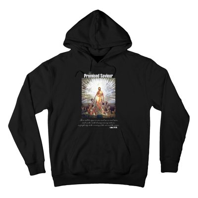 The Promised Saviour Luke Bible Quote Jesus Pray For Peace Hoodie