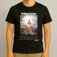 The Promised Saviour Luke Bible Quote Jesus Pray For Peace T-Shirt
