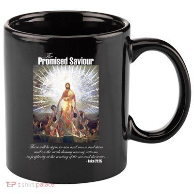 The Promised Saviour Luke Bible Quote Jesus Pray For Peace 11oz C Handle Ceramic Mug
