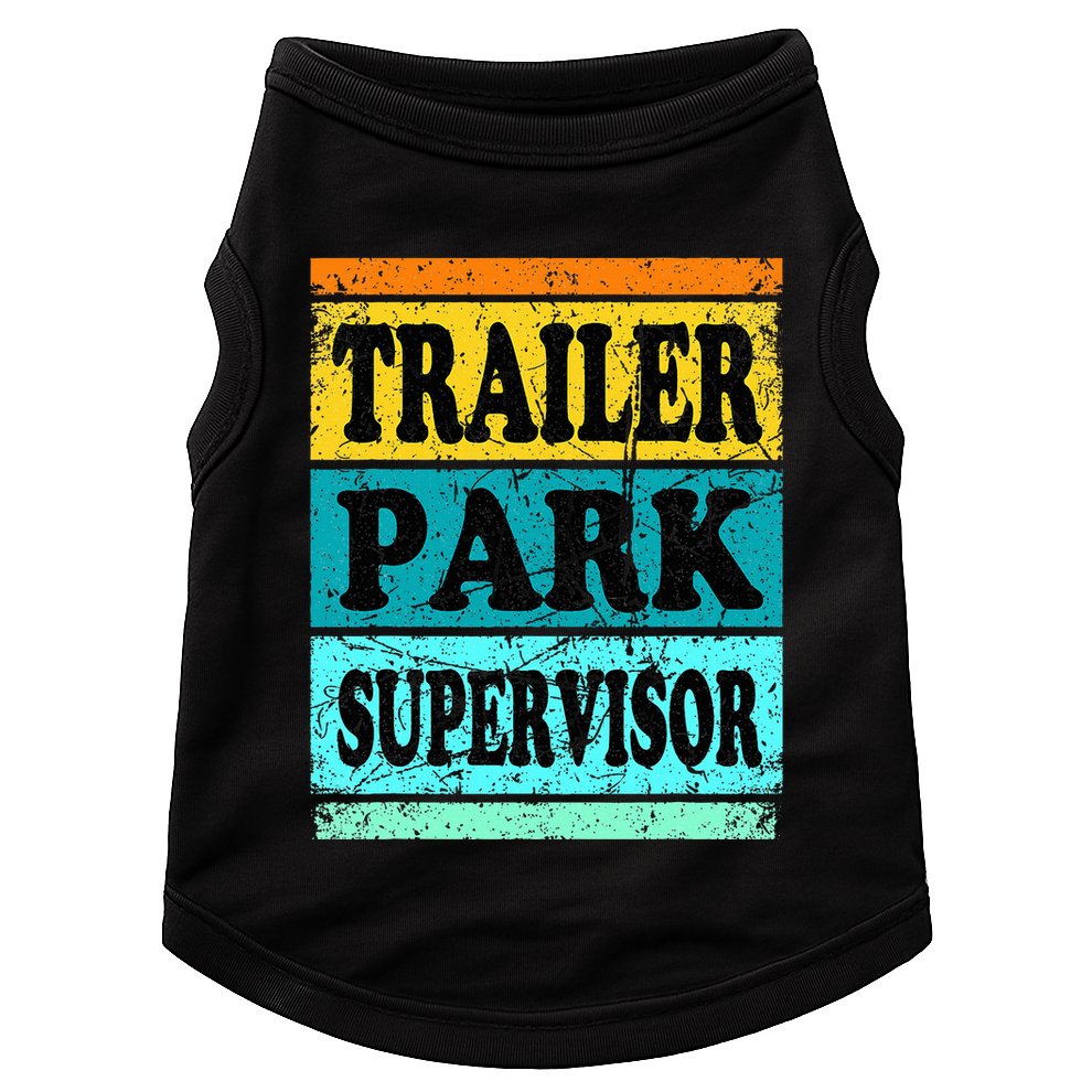 Trailer Park Supervisor Hillbilly Party Wear Redneck Costume Doggie Tank