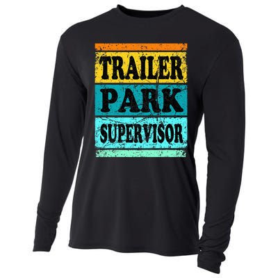 Trailer Park Supervisor Hillbilly Party Wear Redneck Costume Cooling Performance Long Sleeve Crew