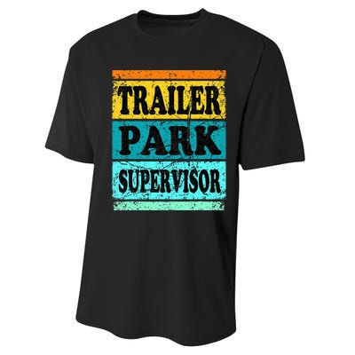 Trailer Park Supervisor Hillbilly Party Wear Redneck Costume Performance Sprint T-Shirt