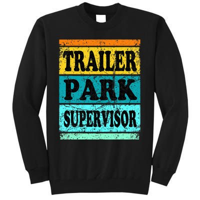 Trailer Park Supervisor Hillbilly Party Wear Redneck Costume Tall Sweatshirt