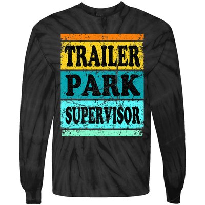 Trailer Park Supervisor Hillbilly Party Wear Redneck Costume Tie-Dye Long Sleeve Shirt