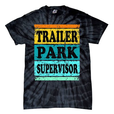 Trailer Park Supervisor Hillbilly Party Wear Redneck Costume Tie-Dye T-Shirt