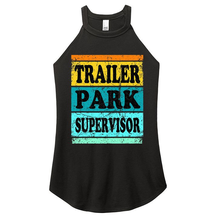 Trailer Park Supervisor Hillbilly Party Wear Redneck Costume Women's Perfect Tri Rocker Tank