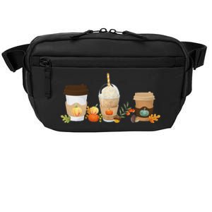 Thanksgiving Pumpkin Spice Coffee Drinker Crossbody Pack