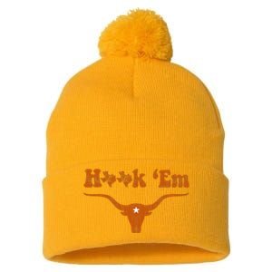 Texas Pride State Usa Alright Alright Alright Pom Pom 12in Knit Beanie