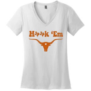 Texas Pride State Usa Alright Alright Alright Women's V-Neck T-Shirt