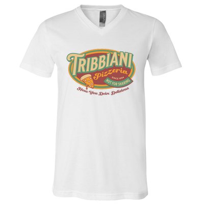 Tribbiani Pizzeria Since 1994 V-Neck T-Shirt