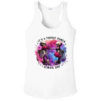 Throat Punch Skeletons Funny Boxing Day Ladies PosiCharge Competitor Racerback Tank