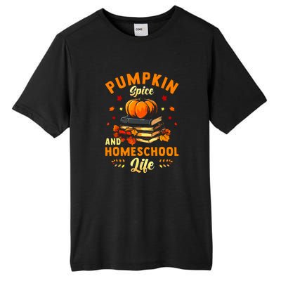 Thankgiving Pumpkin Spice And Homeschool Life For Autumn Gift Tall Fusion ChromaSoft Performance T-Shirt