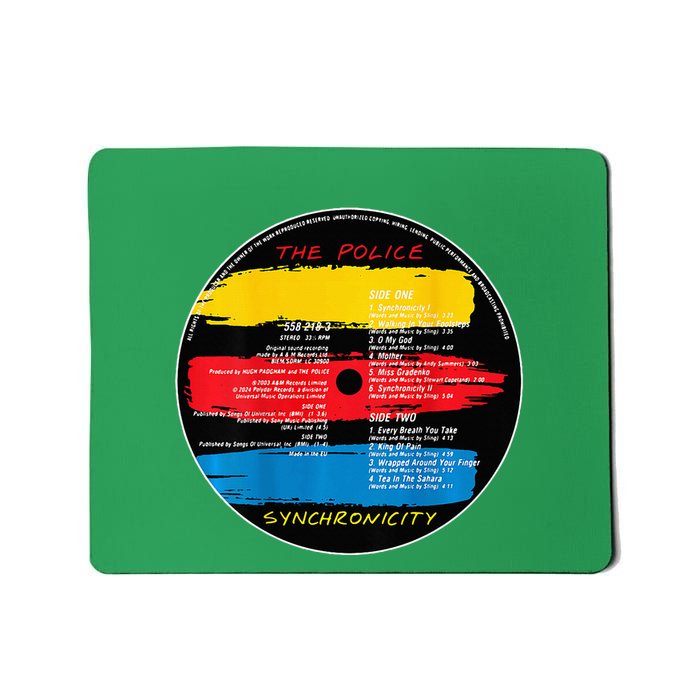 T.H.E P.O.L.I.C.E Synchronicity Mousepad