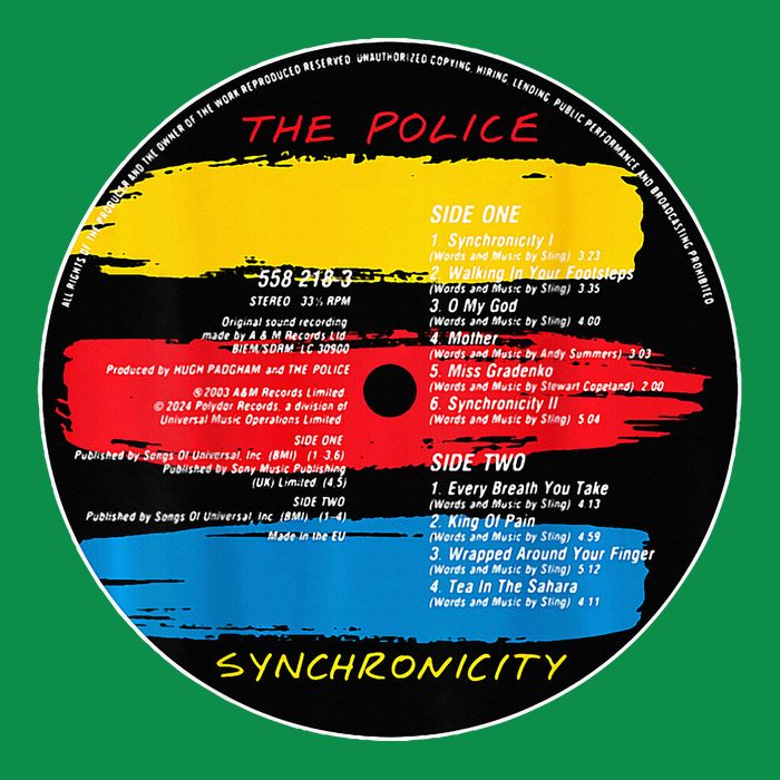 T.H.E P.O.L.I.C.E Synchronicity Mousepad