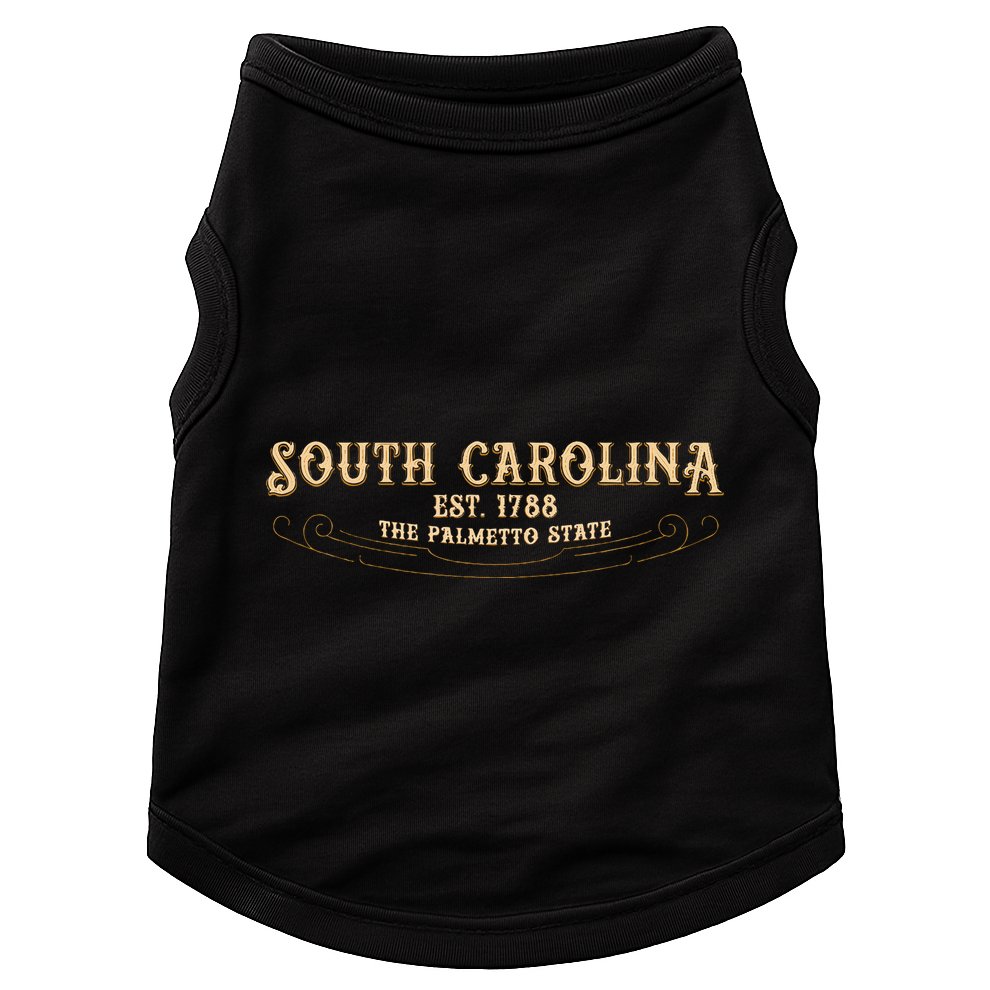 The Palmetto State South Carolina Doggie Tank