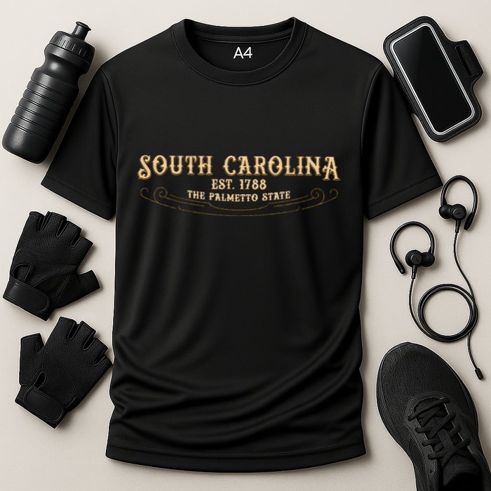 The Palmetto State South Carolina Cooling Performance Crew T-Shirt