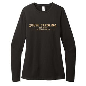 The Palmetto State South Carolina Womens CVC Long Sleeve Shirt